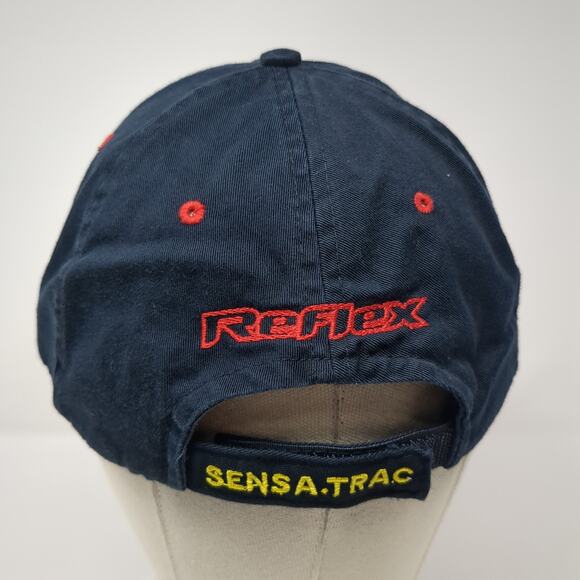 Monroe Shocks And Struts Reflex Strapback Hat Blue One Size Embroidered - Picture 6 of 9